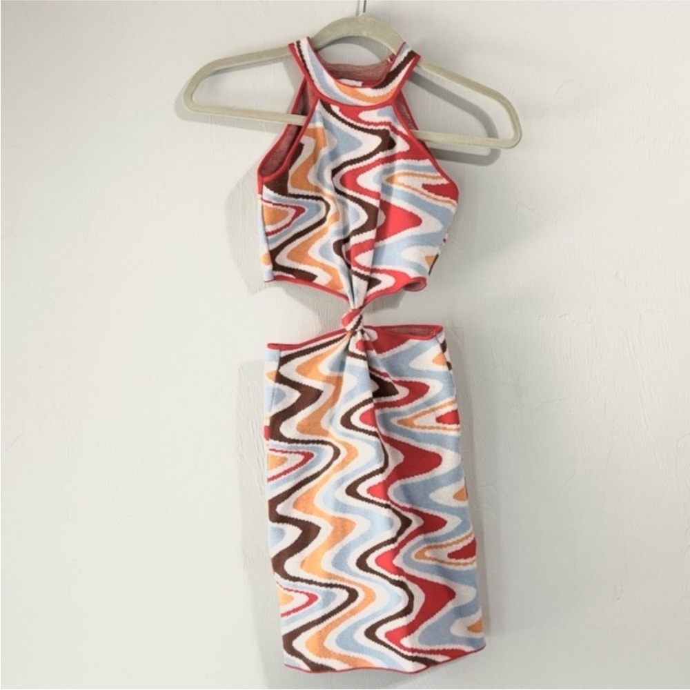 Princess Polly Y2K Mod Cutout Mini Dress